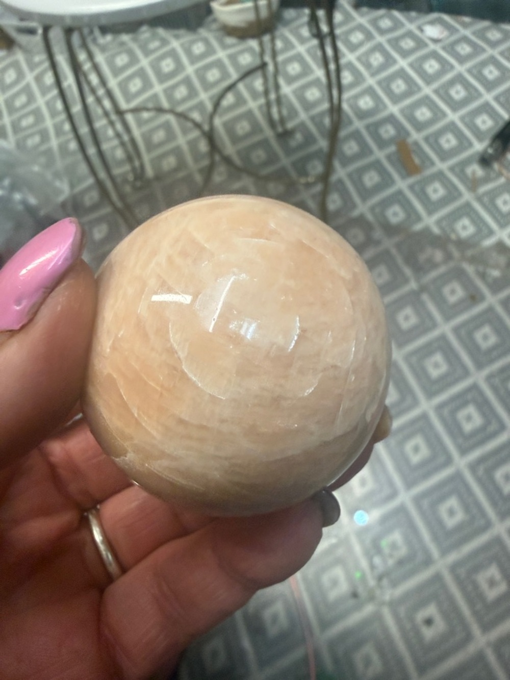 Peach Moonstone